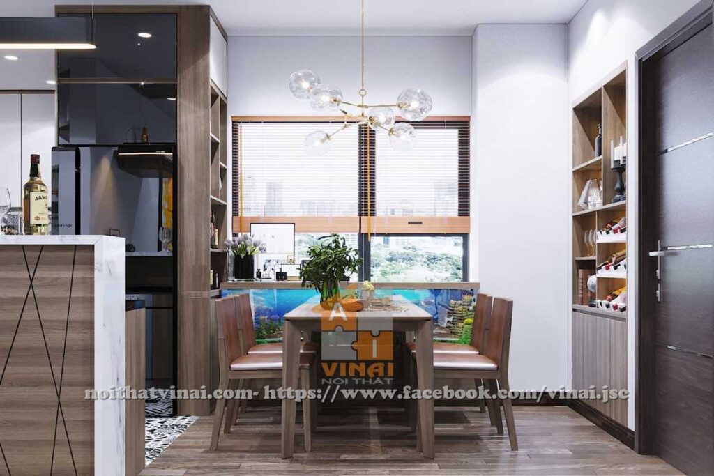 Nội thất phòng bếp chung cư CT3A Mễ Trì Thượng-2