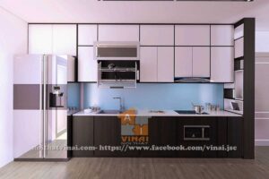 Nội thất phòng bếp chung cư Gamuda-1