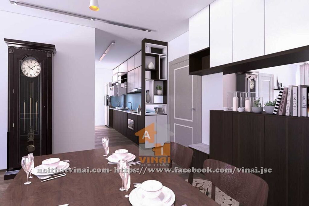 Nội thất phòng bếp chung cư Gamuda-2