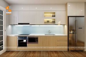 Nội thất phòng bếp chung cư Green Park Việt Hưng- Long Biên-1