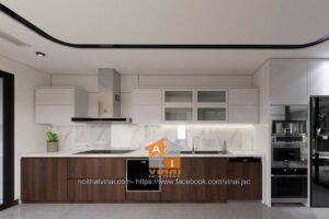 Nội thất phòng bếp chung cư Imperial Plaza 360 Giải Phóng-IP2-901-1