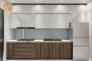 Nội thất phòng bếp chung cư La Fortuna căn 05-3PN-1