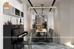 Nội thất phòng bếp chung cư Season Avenue- Mỗ Lao- Hà Đông-S1-3011-2