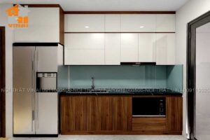 Nội thất phòng bếp chung cư VCI căn 2n-2vs