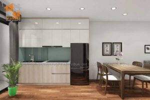 Nội thất phòng bếp chung cư VCI căn B712