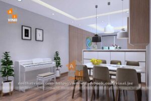 Nội thất phòng bếp chung cư Vinaita Tower can 2705-3