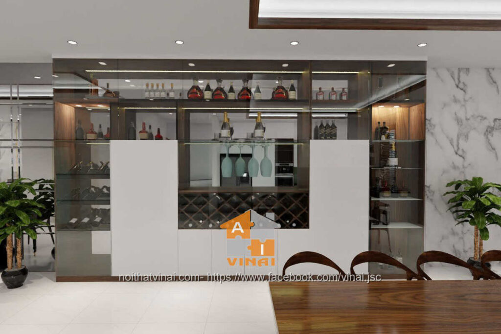 Nội thất phòng bếp nhà liền kề Đặng Xá Gia Lâm-4