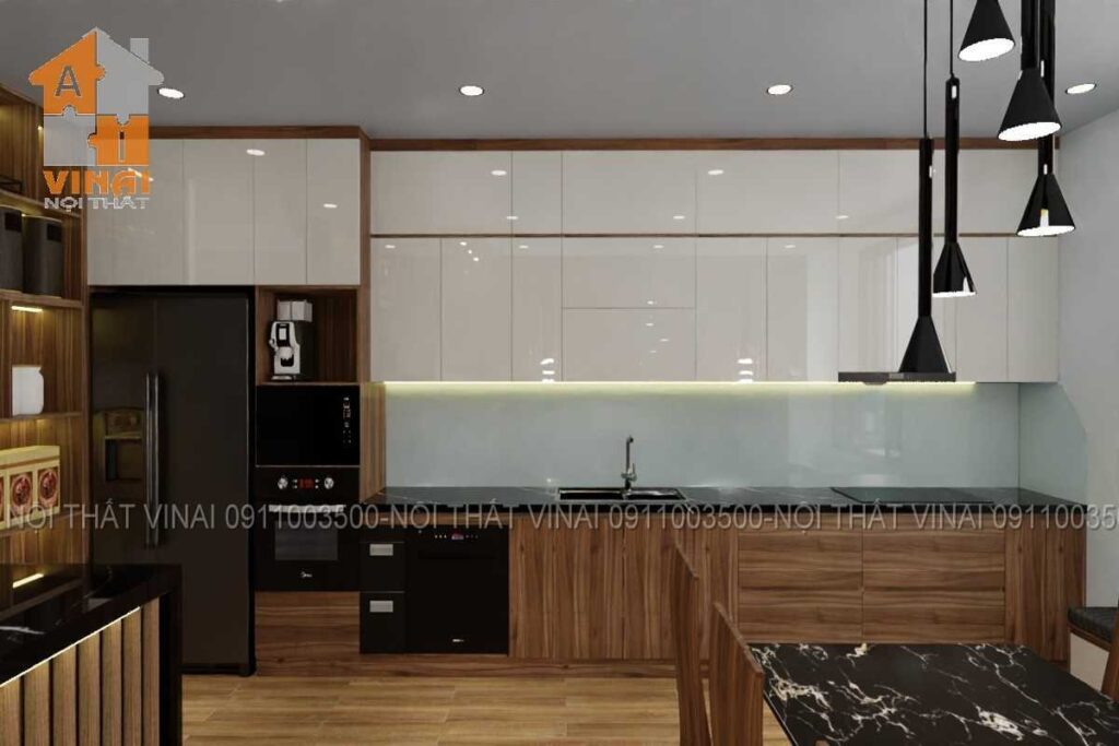 Nội thất phòng bếp (tầng 2) nhà liền kề Park Hill- Vĩnh Yên-1