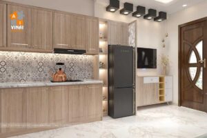 Nội thất phòng bếp nhà lô Hùng Vương- Phúc Yên-1