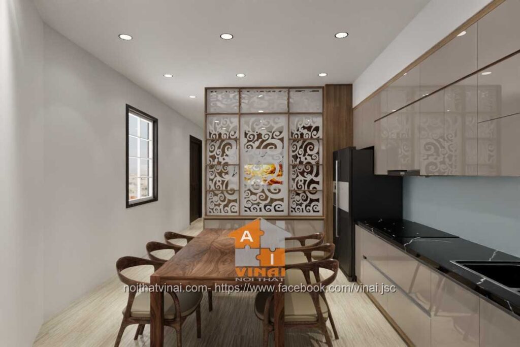 Nội thất phòng bếp nhà phố Phùng Thị Toại- Vĩnh Yên-3