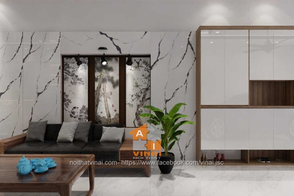 Nội thất phòng ngủ bé trai nhà lô khu đô thị Nam Vĩnh Yên-4