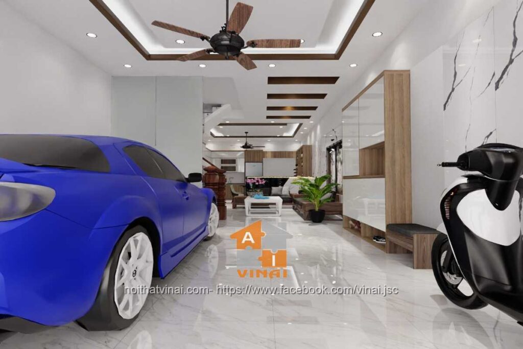 Nội thất phòng ngủ bé trai nhà lô khu đô thị Nam Vĩnh Yên-8