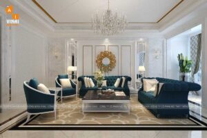Nội thất phòng khách khu đô thị Nam Phúc Yên-1