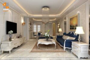 Thiêt kê nội thất biệt thự tại Xuân Hòa Phúc Yên-2