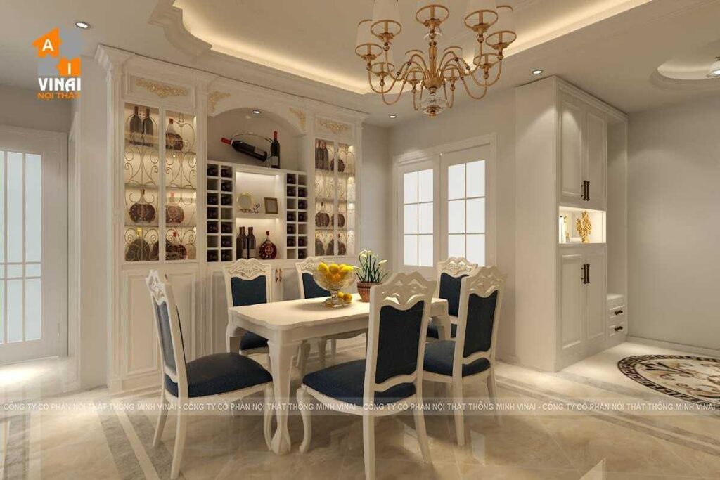 Thiêt kê nội thất biệt thự tại Xuân Hòa Phúc Yên-4