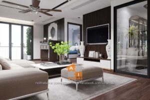 Nội thất phòng khách chung cư Imperial Plaza 360 Giải Phóng-IP2-901-1