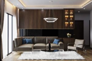 Nội thất phòng khách chung cư Metropolis Liễu Giai-1