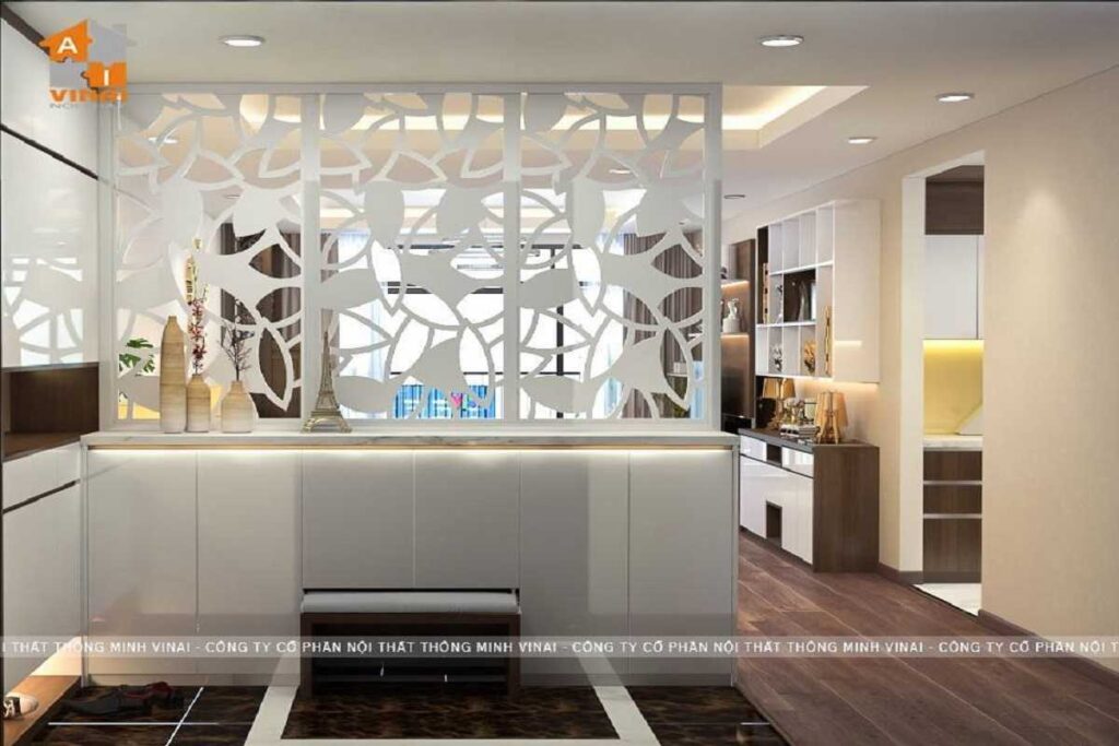 Nội thất phòng khách chung cư Platinum Nguyễn Công Hoan căn 05-5