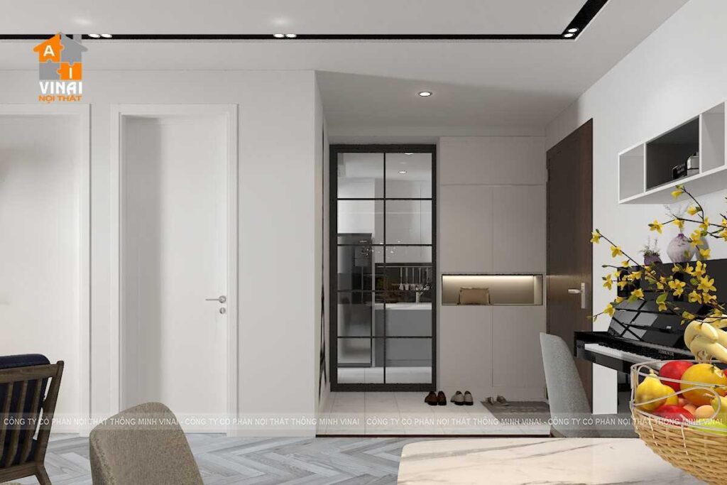 Nội thất phòng khách chung cư Season Avenue- Mỗ Lao- Hà Đông-S1-3011-3