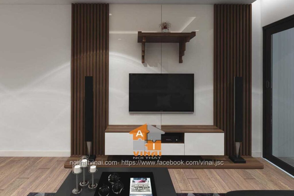 Nội thất phòng khách chung cư Sky Central 176 Định Công căn 3 ngủ-4