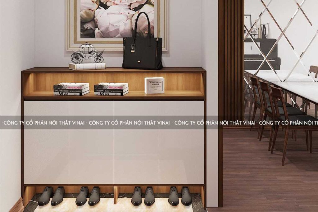 Nội thất phòng khách chung cư The Sun Mễ Trì căn 703-2