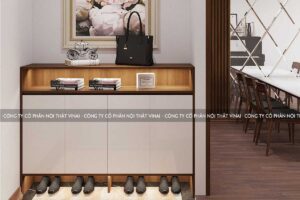 Nội thất phòng khách chung cư The Sun Mễ Trì căn 703-2