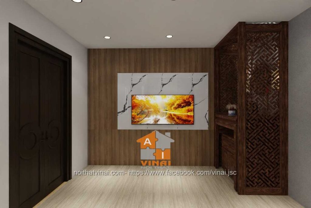 Nội thất phòng khách nhà phố Phùng Thị Toại- Vĩnh Yên-3