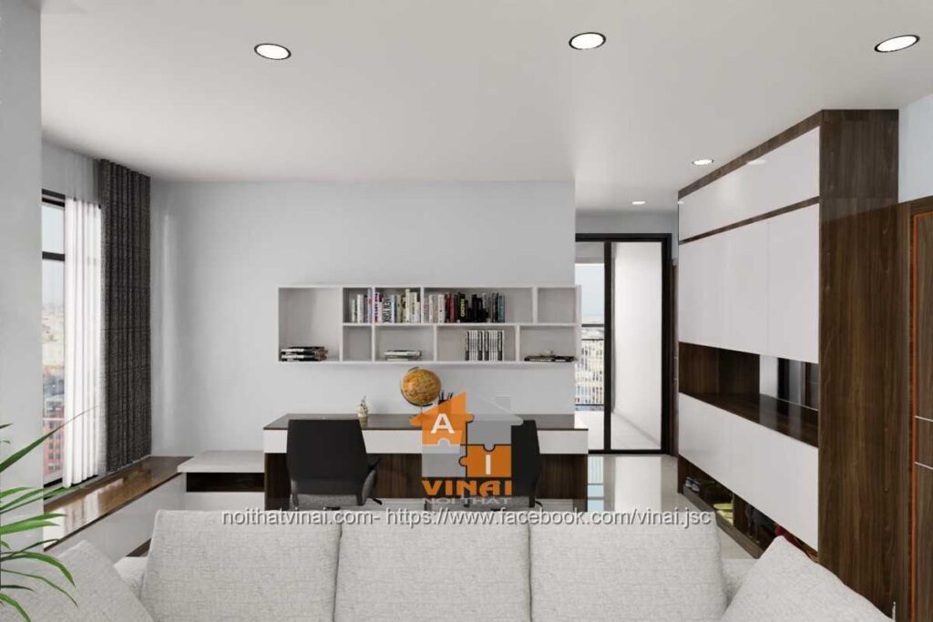 Nội thất phòng khách chung cư Vinhomes Ocean Park Gia Lâm căn 2 ngủ-4