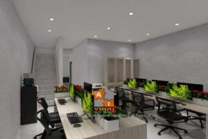 Nội thất phòng làm việc công ty xây dựng Park Hill- Vĩnh Yên-1