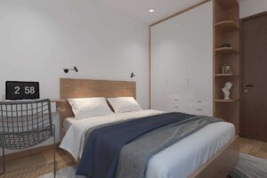 Nội thất phòng ngủ 1 chung cư Imperial Plaza căn 135m2-1