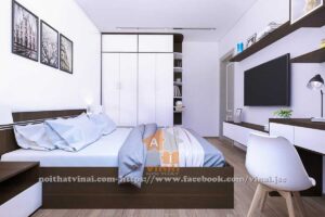 Nội thất phòng ngủ 2 chung cư Gamuda-2
