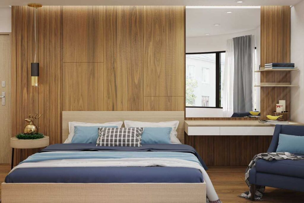 Nội thất phòng ngủ 2 chung cư Imperial Plaza căn 135m2-1