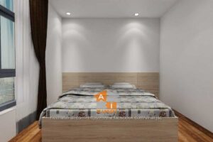 Nội thất phòng ngủ chung cư VCI căn A809 -2PN-2VS-1