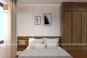 Nội thất phòng ngủ 2 chung cư Việt Đức- Complex- 39 Lê Văn Lương-1