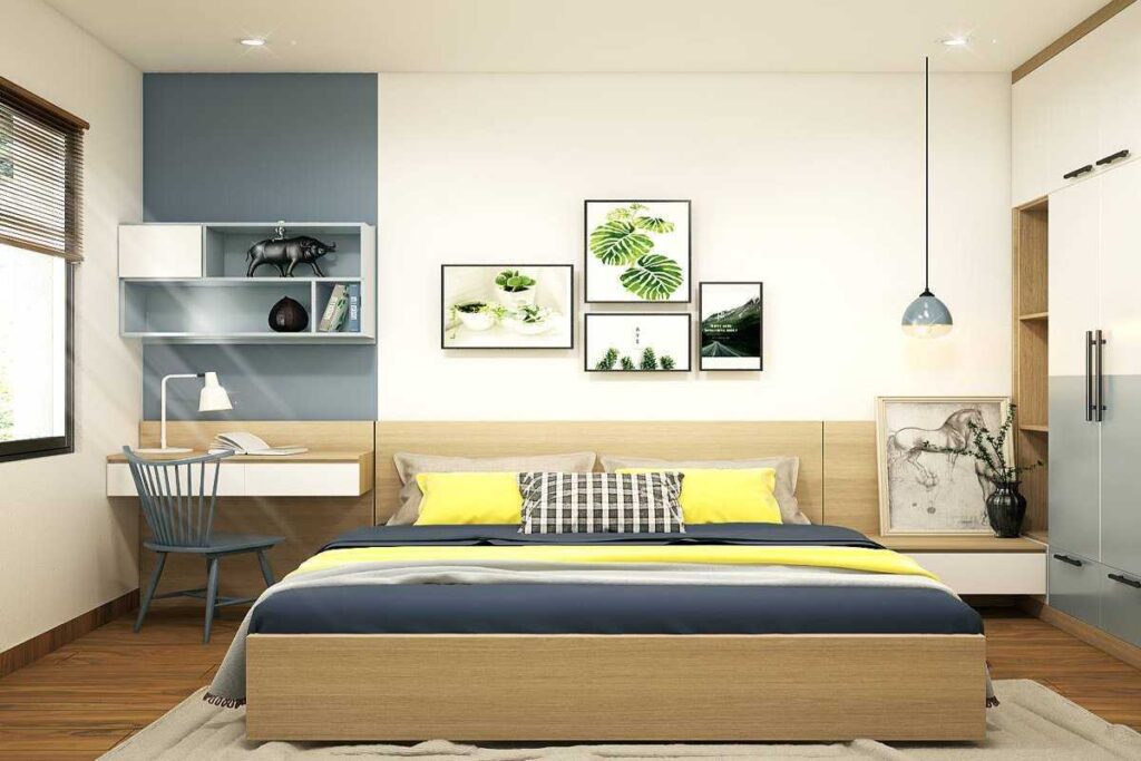 Nội thất phòng ngủ 3 chung cư Imperial Plaza căn 135m2-1