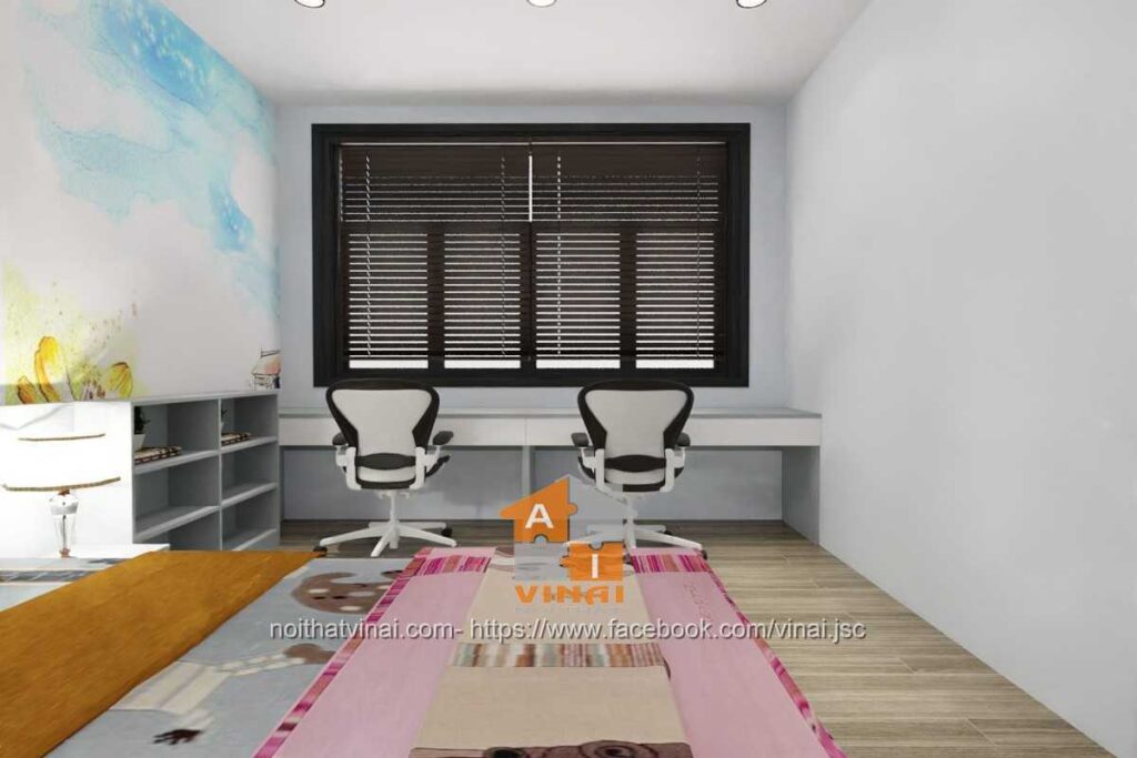 Nội thất phòng ngủ 3 nhà ống 3.5x15m-3