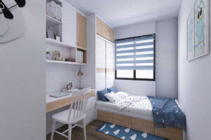 Nội thất phòng ngủ bé trai chung cư Goldsilk Complex Vạn Phúc-1