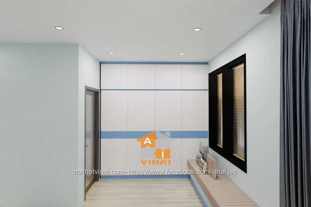 Nội thất phòng ngủ bé trai nhà liền kề Đặng Xá Gia Lâm-6