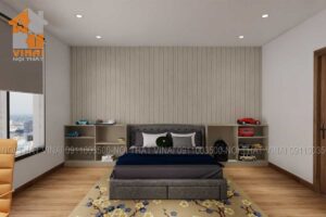 Nội thất phòng ngủ bé trai nhà liền kề Park Hill- Vĩnh Yên-1