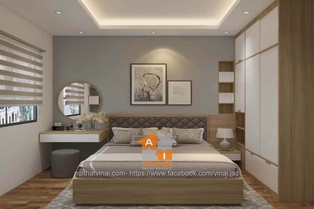 Nội thất phòng ngủ chung cư Bắc Ninh