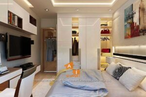 Nội thất phòng ngủh chung cư Bảo Quân- Vĩnh Yên