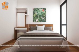 Nội thất phòng ngủ chung cư Discovery- Cầu Giấy- căn 4A-1