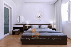 Nội thất phòng ngủ chung cư Gamuda căn 3 ngủ-1