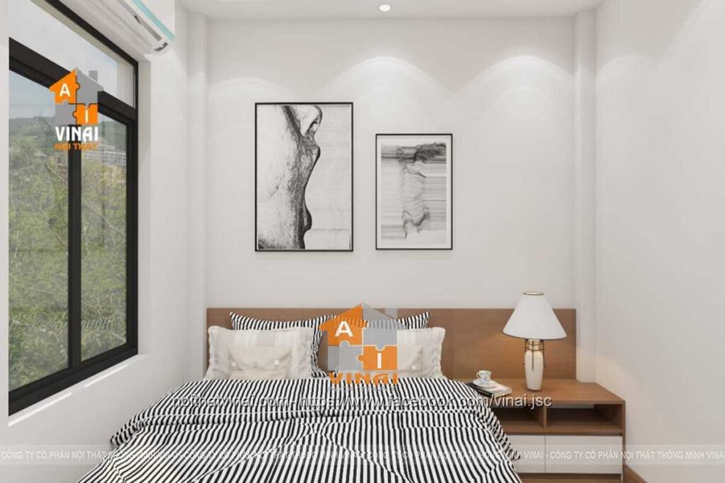 Nội thất phòng ngủ chung cư HH1 Đồng Nguyên- Từ Sơn-3