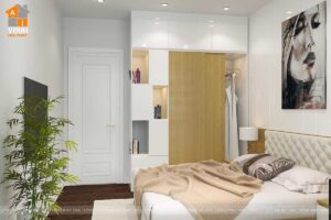Nội thất phòng ngủ chung cư Madarin 2-1