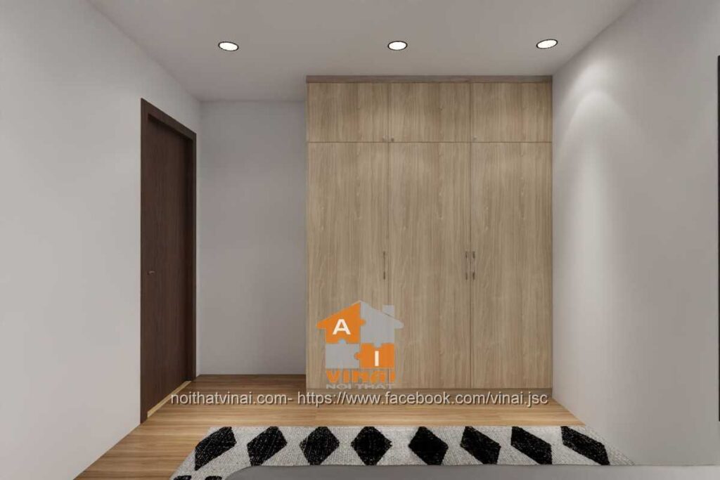 Nội thất phòng ngủ chung cư The City Light căn 12A16-2PN-2