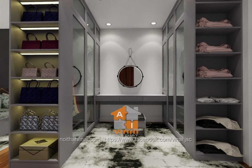 Nội thất phòng ngủ master chung cư VCI căn ghép 5+6 tòa B-3