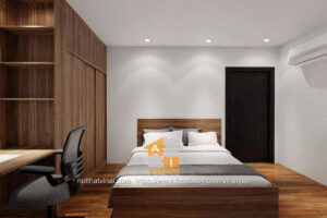 Nội thất phòng ngủ chung cư VCI Tower căn B1813-1