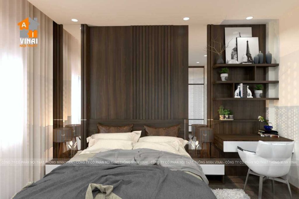 Nội thất phòng ngủ master nhà lô Gia Khánh- Bình Xuyên -1