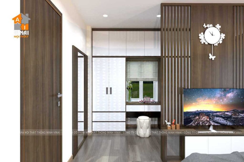 Nội thất phòng ngủ master nhà lô Gia Khánh- Bình Xuyên -4